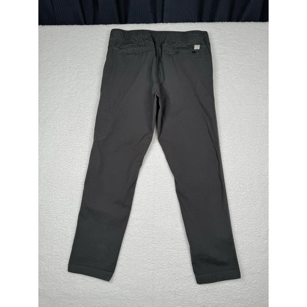 Vuori Ripstop Climber Men Pants Slim Drawstrings Gray - Men's size? - Fits 30x28